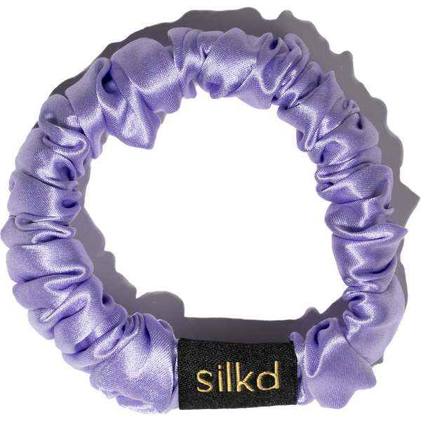 Silkd Elastic de par matase lila S