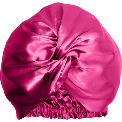 Turban matase roz fucsia