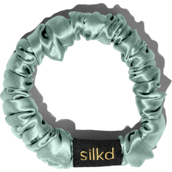 Silkd Elastic de par matase verde menta S