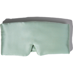 Masca de dormit blackout matase verde menta